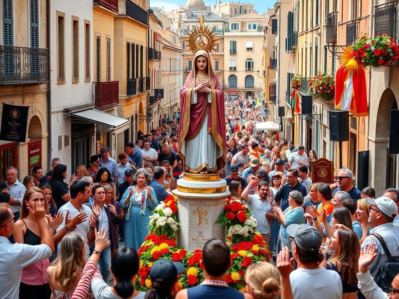 Malta Feast of St Mary Magdalene