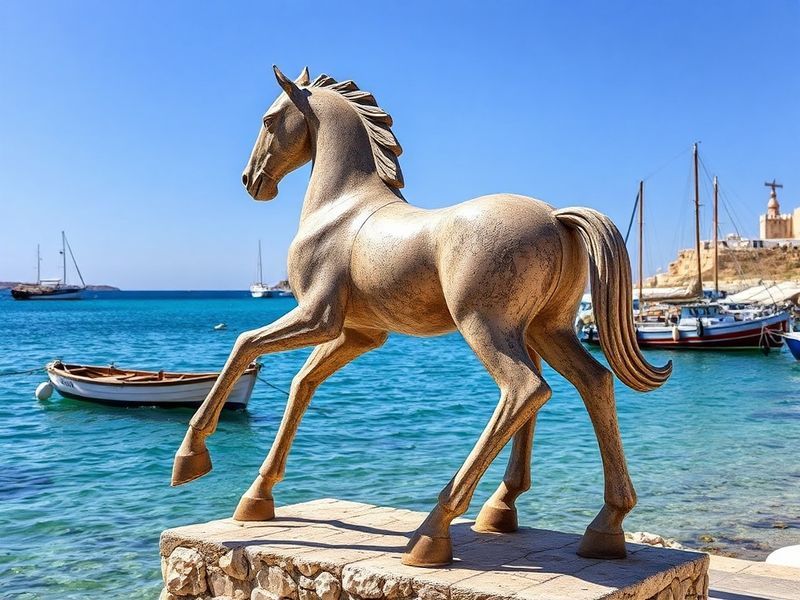 Malta An eight-legged horse appeared at Xwejni, and not everyone is happy about it