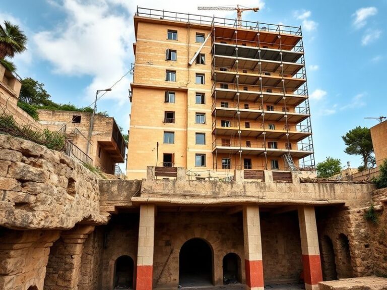 Malta Seven-storey tombstone for catacombs: NGO condemns Qawra development