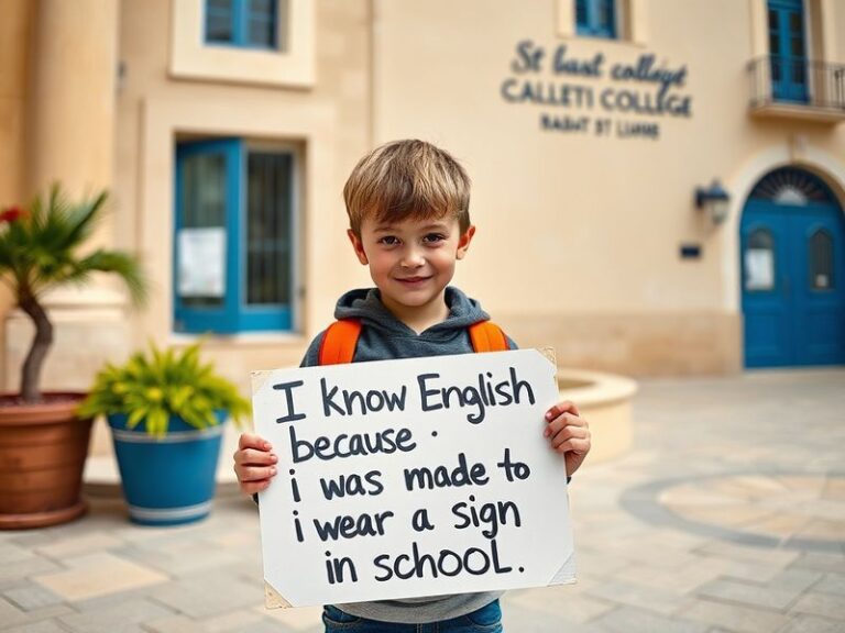 Malta ‘I know English because I was made to wear a sign in school’: Peppi Azzopardi