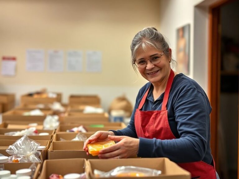 Malta At a house in Victoria, Caritas hands out food, legal aid and advice