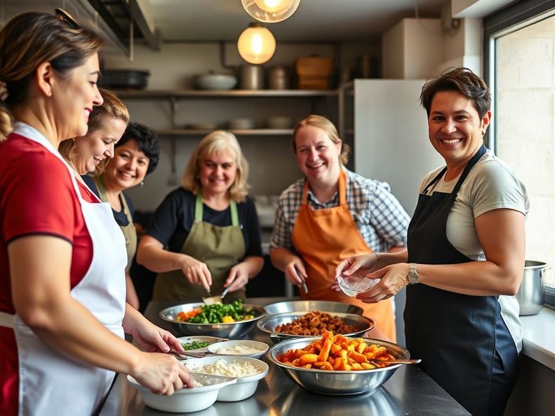 Malta At a house in Victoria, Caritas hands out food, legal aid and advice