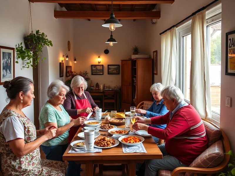 Malta At a house in Victoria, Caritas hands out food, legal aid and advice