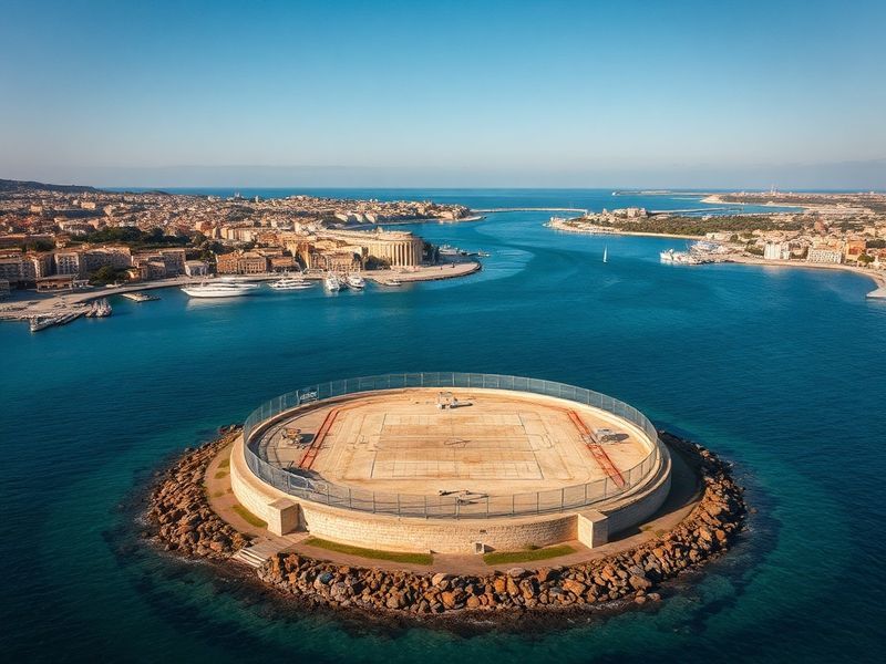 Malta Drone footage shows scale of Manoel Island padel works halted by PA