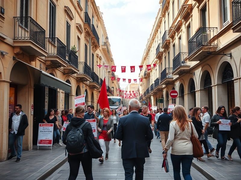 Malta Of course this is political