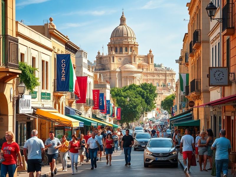 Malta Of course this is political