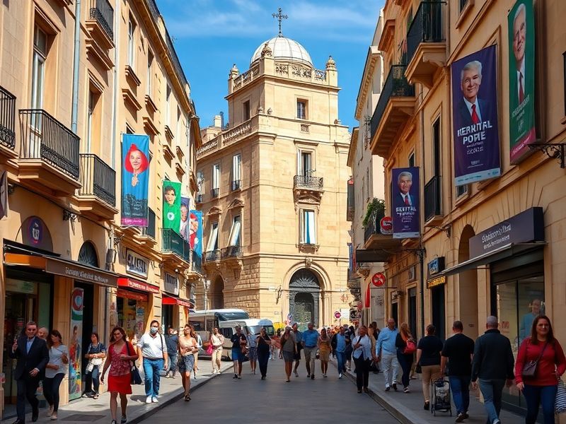 Malta Of course this is political