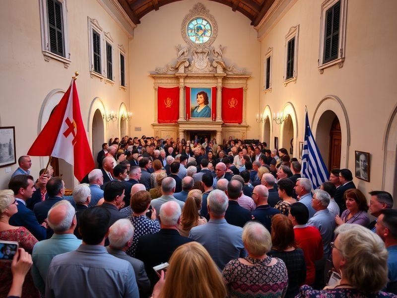 Malta Cassola book launch in Corfu draws over 100 people of Maltese descent