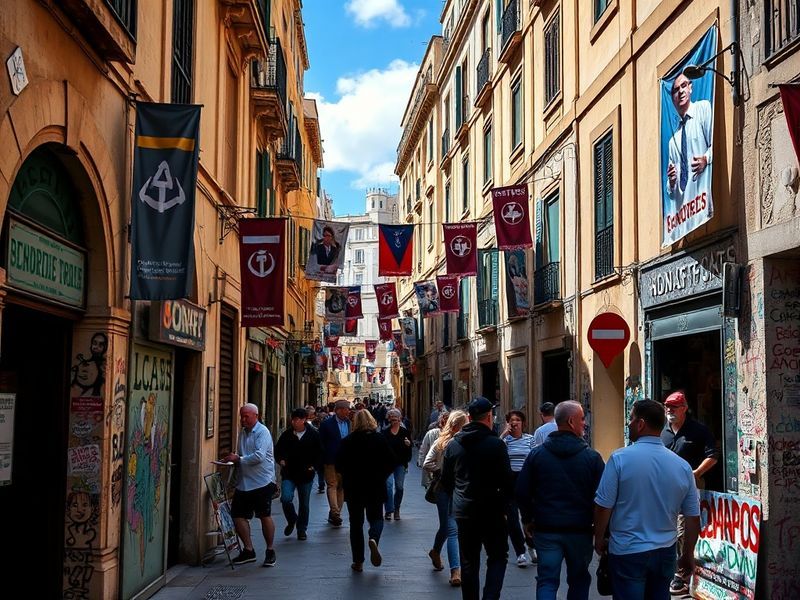 Malta Of course this is political