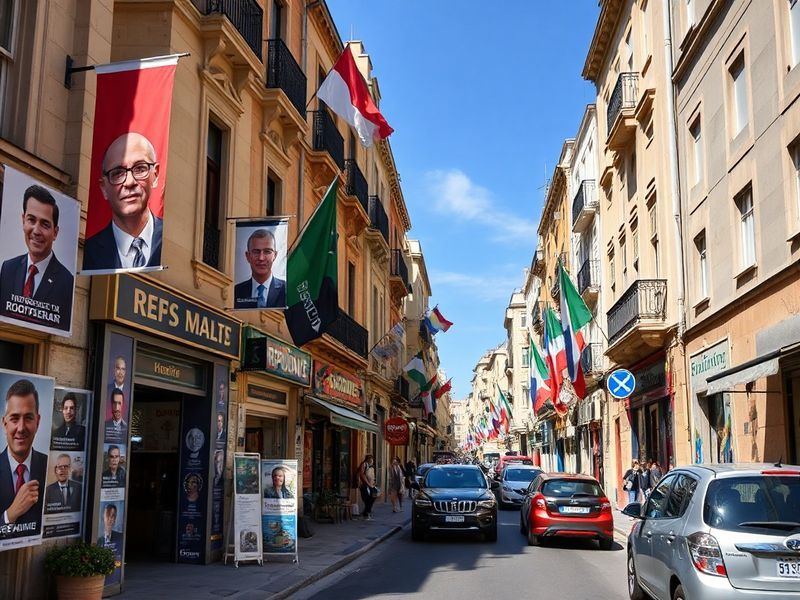 Malta Of course this is political