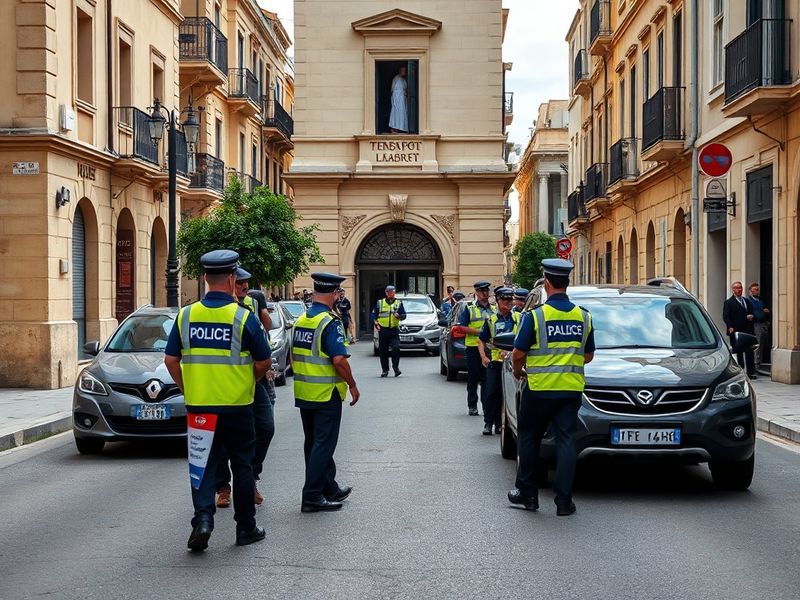 Malta It takes up to nine transport officers to ‘assist’ traffic next to PL HQ
