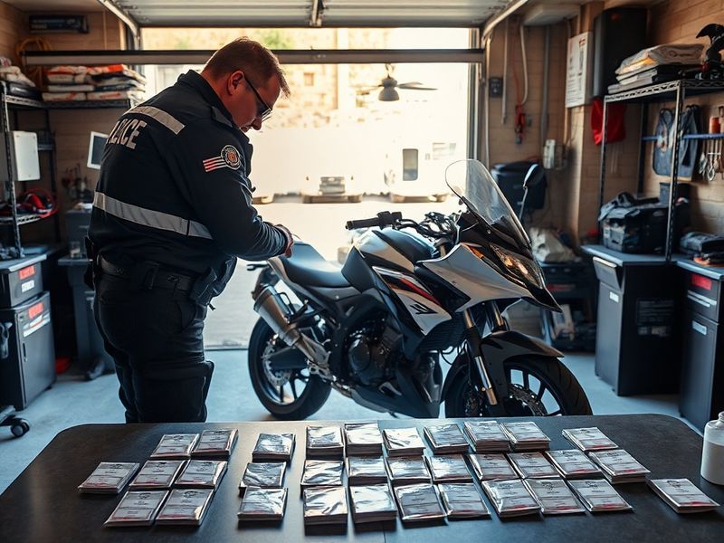 Malta Police find cocaine stash in motorcycle during Marsa raid