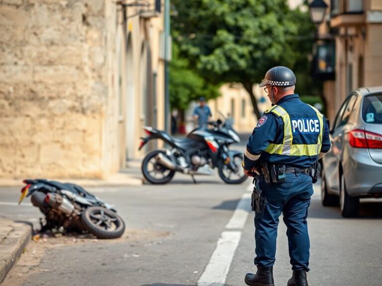 Malta Man grievously injured after crashing motorcycle in Mtarfa