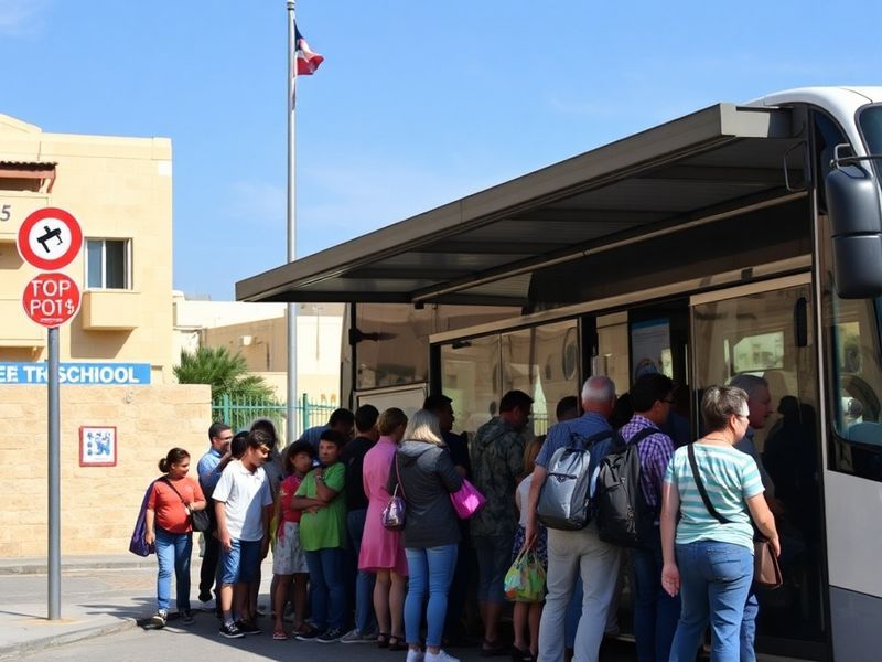 Malta Man accused of threatening ex at bus stop where she was picking up their kids