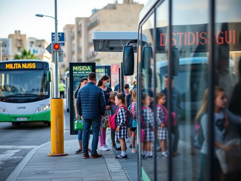 Malta Man accused of threatening ex at bus stop where she was picking up their kids