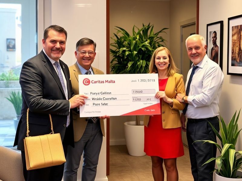 Malta Caritas receives €19,097 in latest PG Group dividend