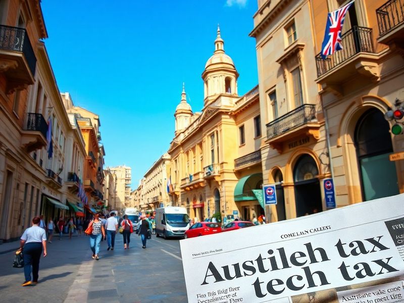 Malta Australia aims to tax tech giants unless they pay news outlets