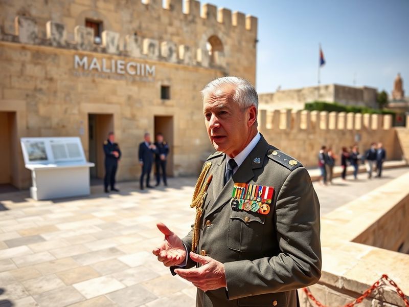 Malta Public talk and book launch at Il-Ħaġar by retired US Army officer