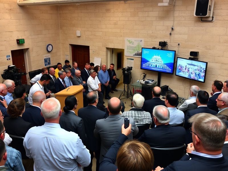 Malta Public talk and book launch at Il-Ħaġar by retired US Army officer