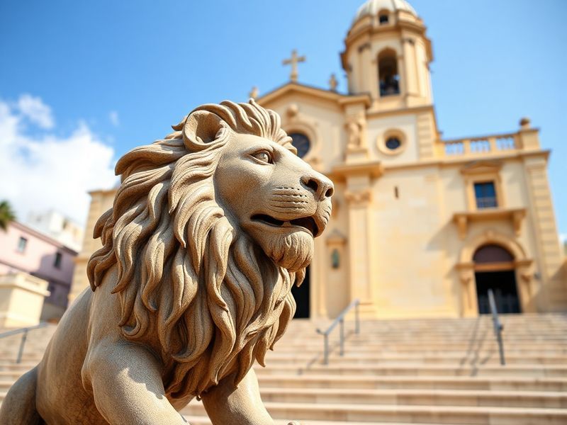 Malta Gozo cathedral, Leone society mark statue’s donation