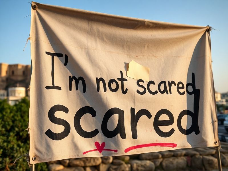 Malta 'I'm not scared': Banner of Gozo PN candidate vandalised