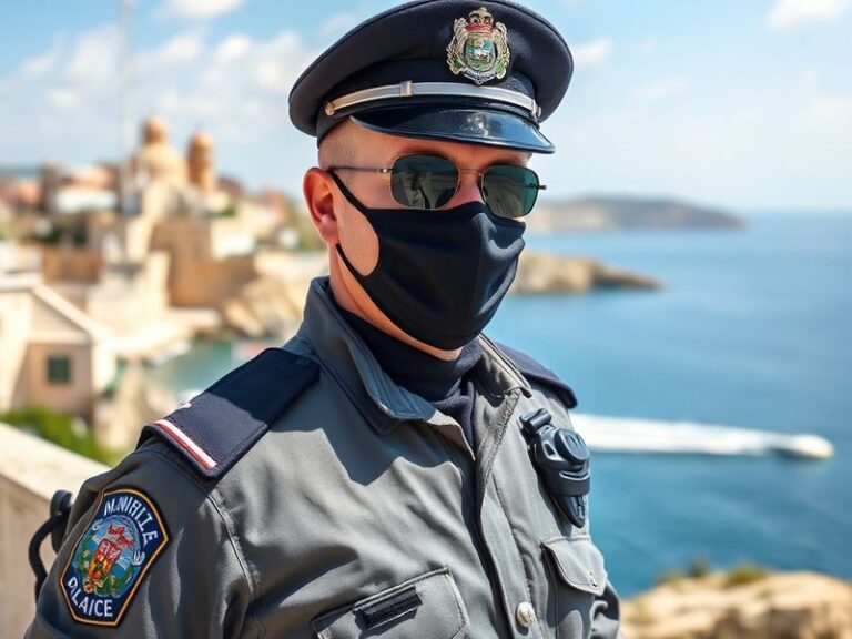 Malta Maltese police officers conducting immigration patrols, rescues in Greece