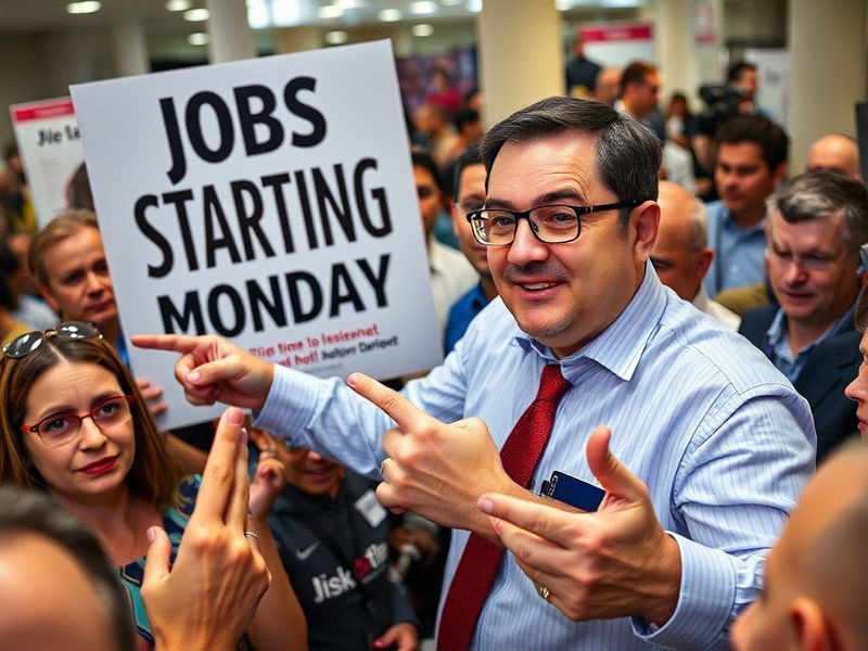 Malta Delia Alleges Vote-Baiting: Jobs Offered ‘Starting Monday’