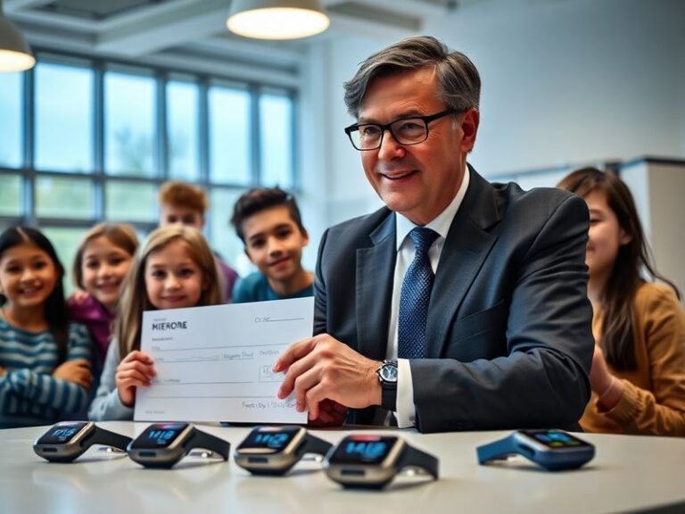 Malta Alex Borg pledges youth grant to buy smartwatches