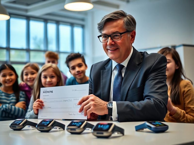 Malta Alex Borg pledges youth grant to buy smartwatches