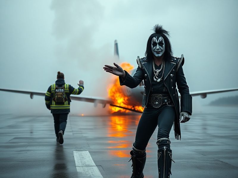 Malta Crazy flights: KISS frontman produces plane disaster movie
