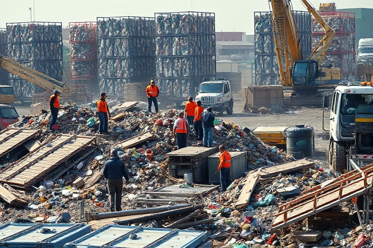 Malta Scaffolding Collapse Injures Workers at Birkirkara Recycling Facility