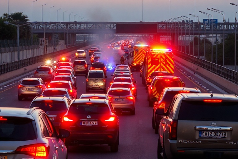 Malta Malta’s Roads in Chaos: Three Accidents Cause Heavy Traffic