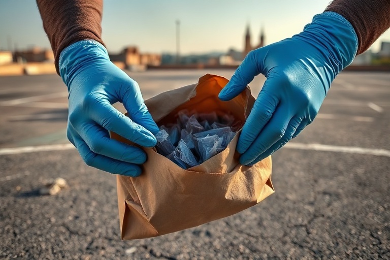 Malta 100 Synthetic Sachets Seized in Qormi