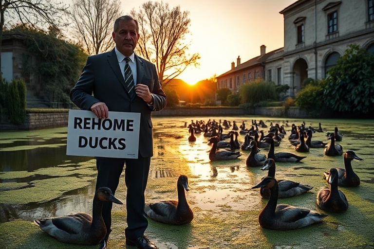 Malta Marsa’s Duck Dilemma: Council Appeals for Rehoming