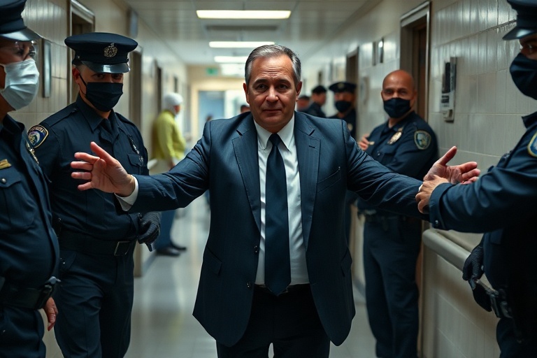 Malta Adrian Delia Blocked from Filming Inside St Luke’s Hospital