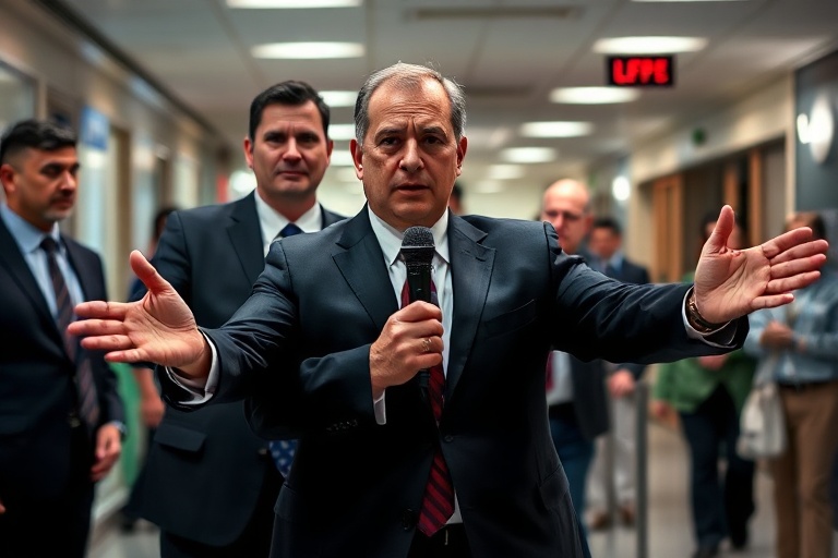 Malta Delia Blocked from Filming at St Luke’s: A Political Standoff