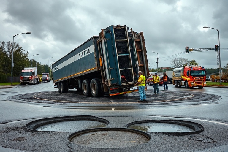 Malta Lija Roundabout Gets Safety Boost with Resurface