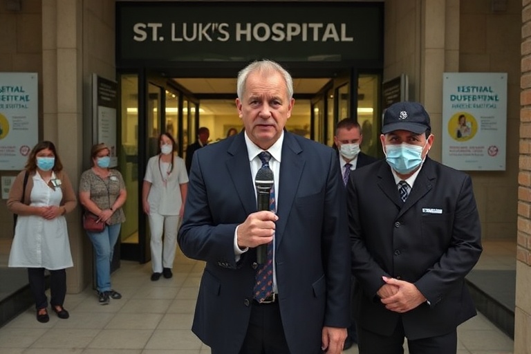 Malta Adrian Delia Blocked from Filming at St. Luke’s: Transparency or Privacy?