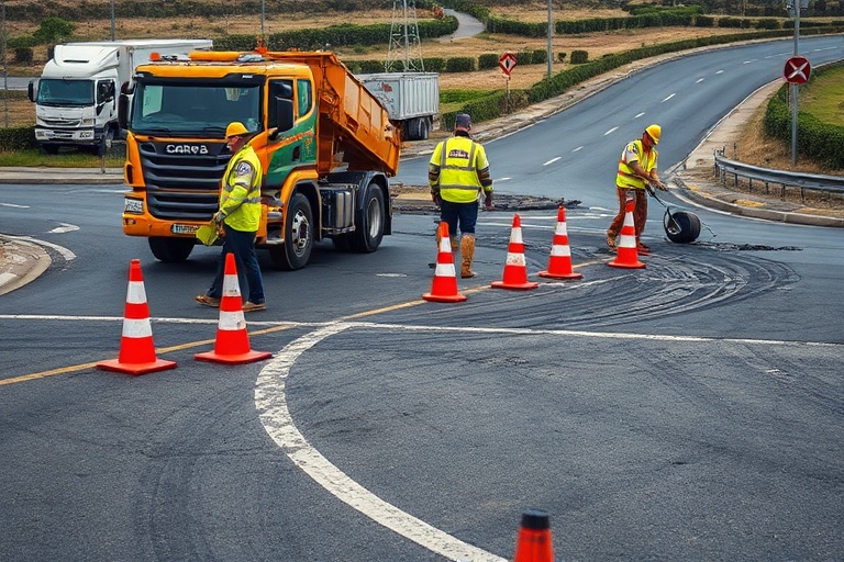 Malta Lija Roundabout Gets Safety Boost After Truck Crash