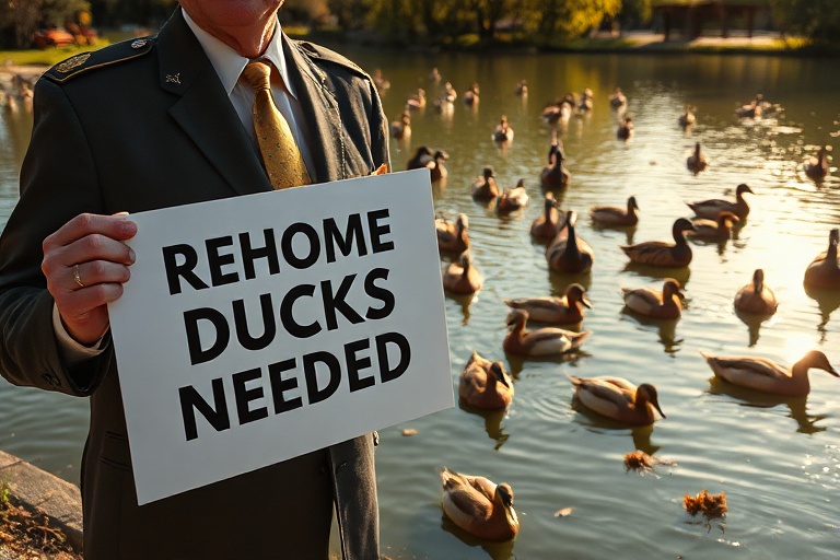 Malta Marsa’s Ducks in Danger: Council Appeals for Rehoming