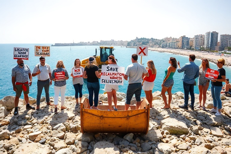Malta Sliema Lido Reclamation: NGOs Sound Alarm