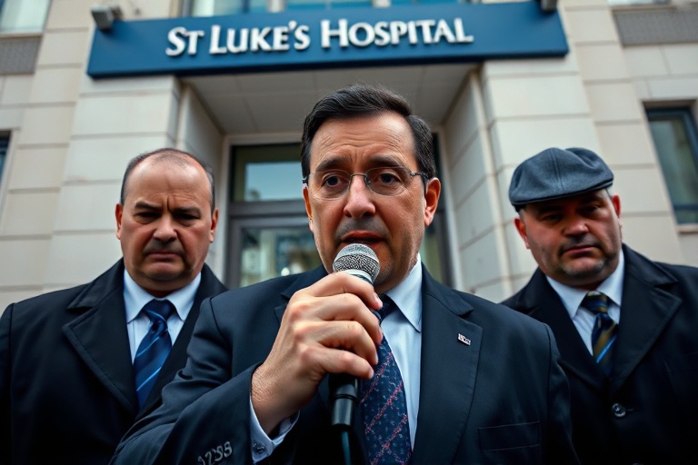 Malta Delia vs. St. Luke’s: A Political Showdown at Malta’s Hospital