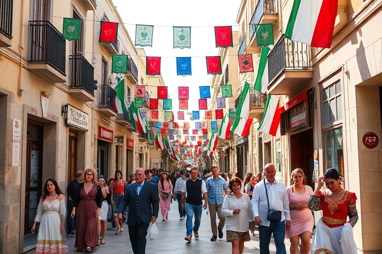 Malta Vittoriosa Fêtes Italo-Maltese Heritage