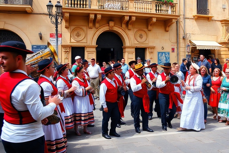 Malta Vittoriosa Fêtes Italo-Maltese Heritage