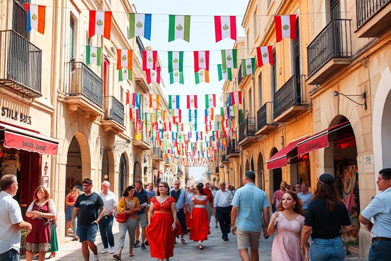 Malta Vittoriosa Fêtes Italo-Maltese Heritage