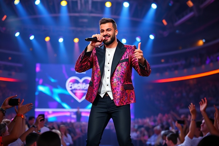 Malta Malta’s Aidan Takes Centre Stage at Eurovision Semi-Final