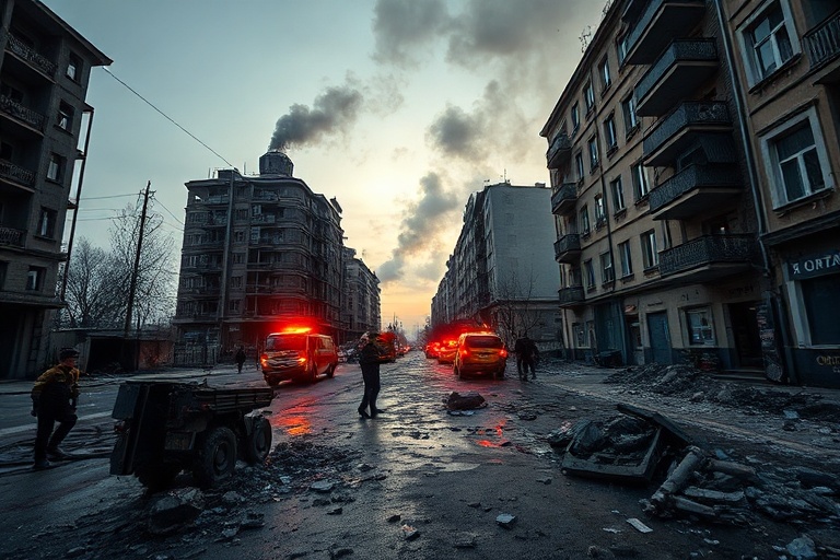 Malta Kyiv Under Fire: Heavy Russian Strikes Leave One Dead, 31 Injured