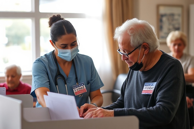 Malta Vote from Your Bed: Special Arrangements for Patients & Elderly Residents