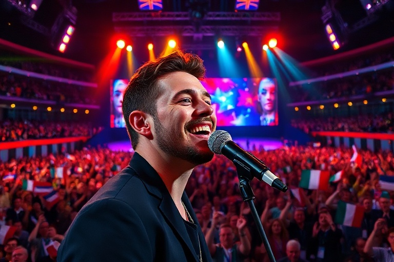 Malta Aidan Takes Centre Stage in Eurovision Semi-Final Tonight