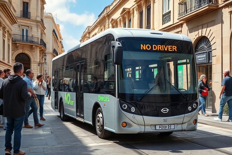 Malta Malta’s First Driverless Bus Hits the Streets